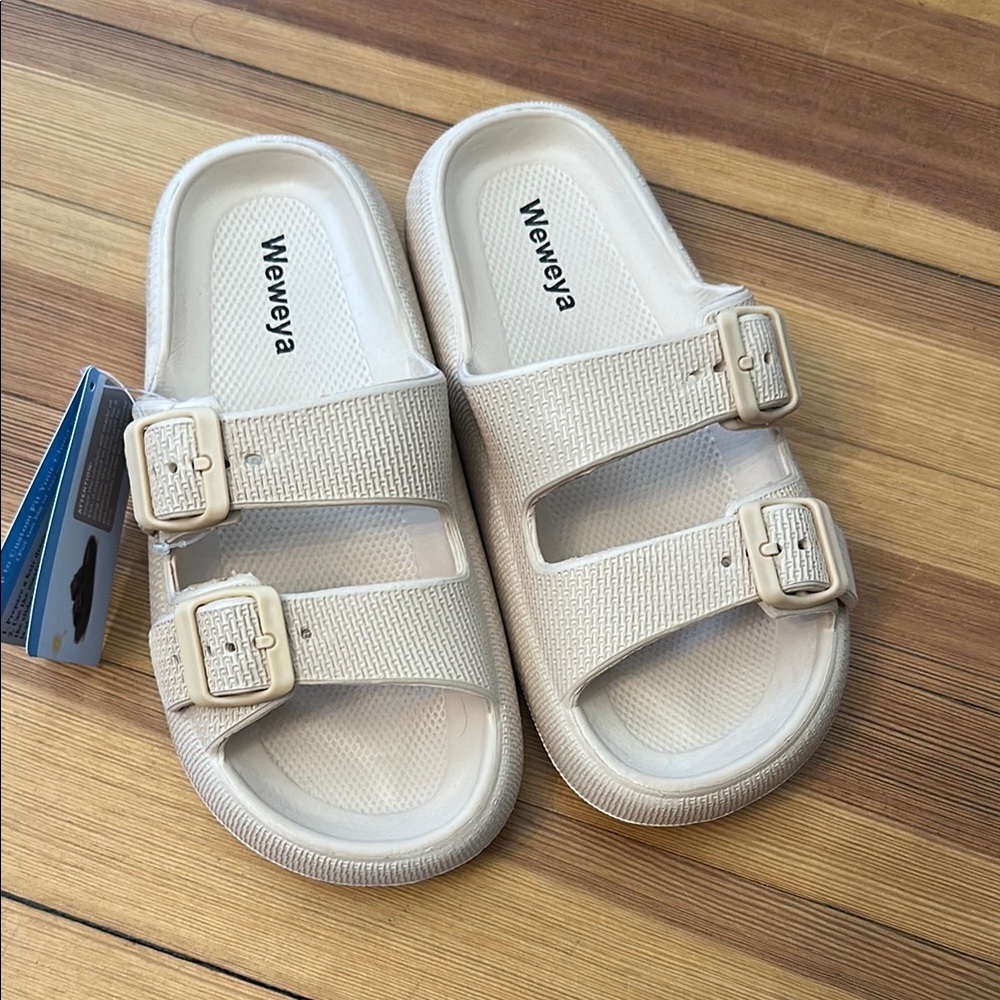 Women's Cream Beige Sandals